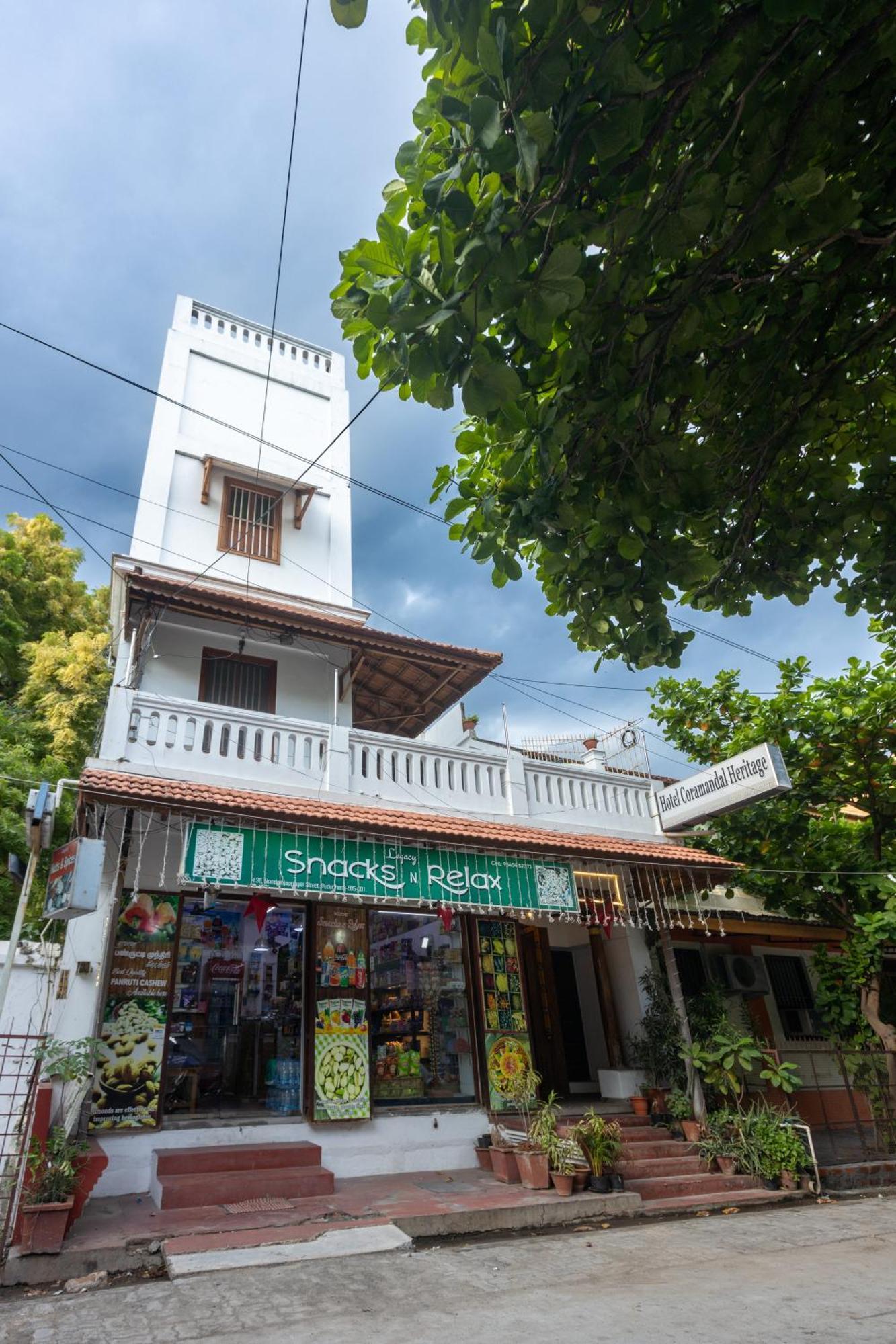 Coramandal Heritage Pondicherry Exterior photo